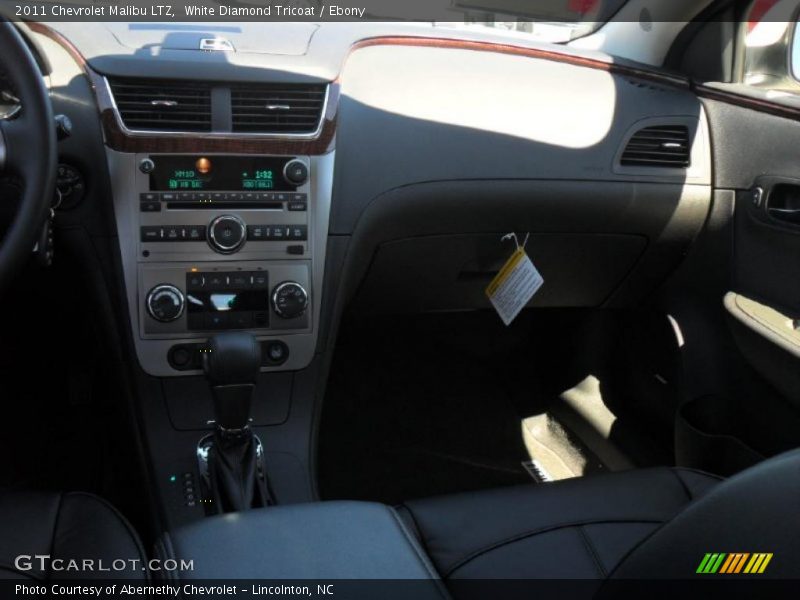 White Diamond Tricoat / Ebony 2011 Chevrolet Malibu LTZ