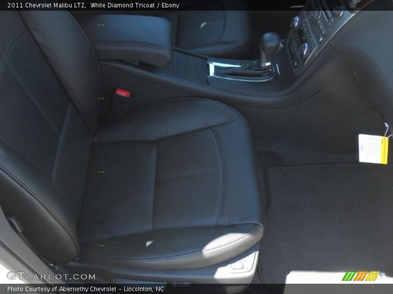 White Diamond Tricoat / Ebony 2011 Chevrolet Malibu LTZ