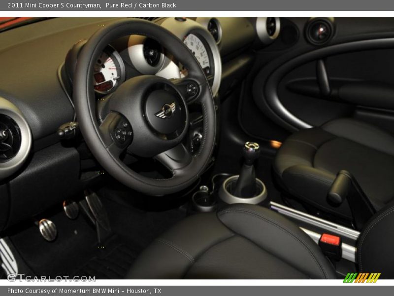 Pure Red / Carbon Black 2011 Mini Cooper S Countryman