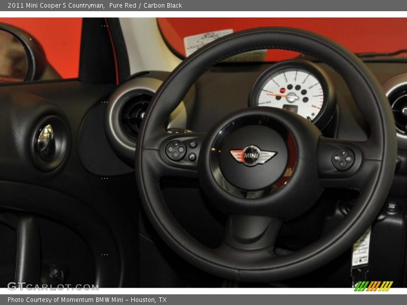 Pure Red / Carbon Black 2011 Mini Cooper S Countryman