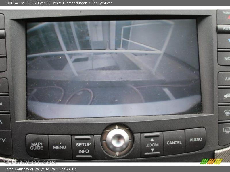 White Diamond Pearl / Ebony/Silver 2008 Acura TL 3.5 Type-S