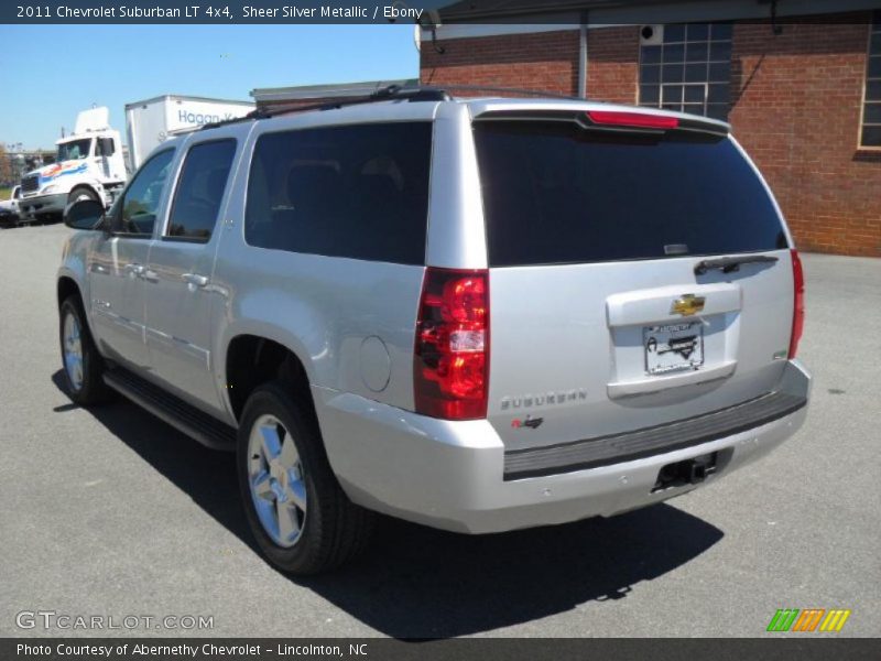Sheer Silver Metallic / Ebony 2011 Chevrolet Suburban LT 4x4
