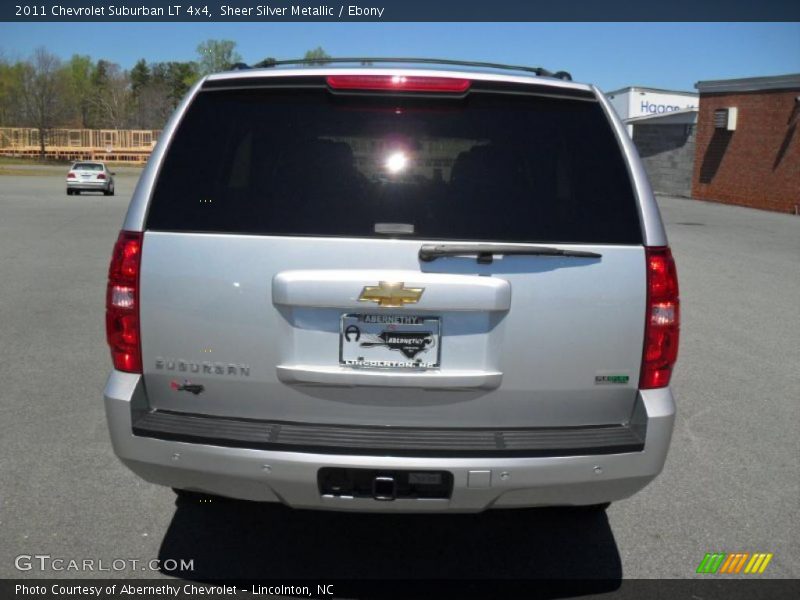 Sheer Silver Metallic / Ebony 2011 Chevrolet Suburban LT 4x4