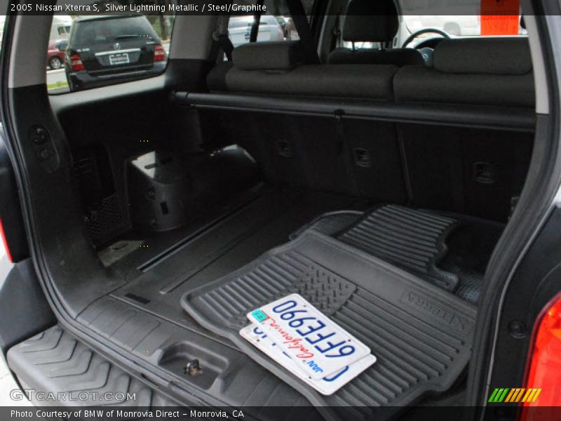 Silver Lightning Metallic / Steel/Graphite 2005 Nissan Xterra S