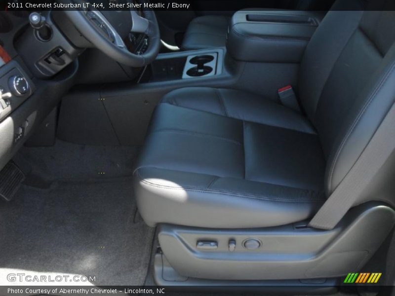 Sheer Silver Metallic / Ebony 2011 Chevrolet Suburban LT 4x4