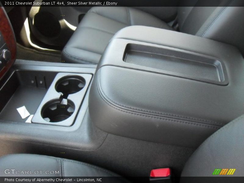Sheer Silver Metallic / Ebony 2011 Chevrolet Suburban LT 4x4
