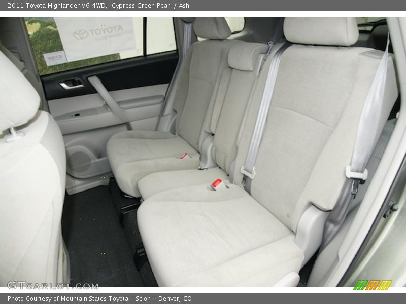 Cypress Green Pearl / Ash 2011 Toyota Highlander V6 4WD