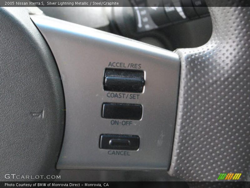 Silver Lightning Metallic / Steel/Graphite 2005 Nissan Xterra S