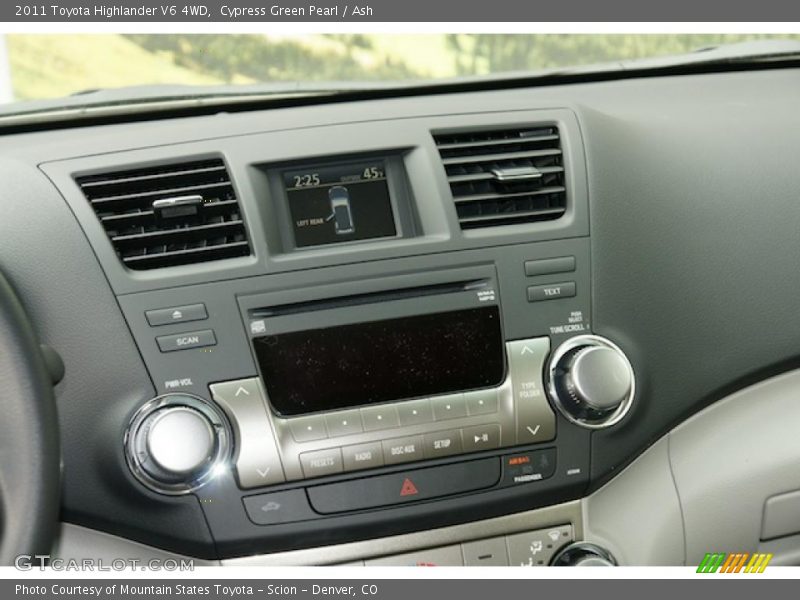 Cypress Green Pearl / Ash 2011 Toyota Highlander V6 4WD