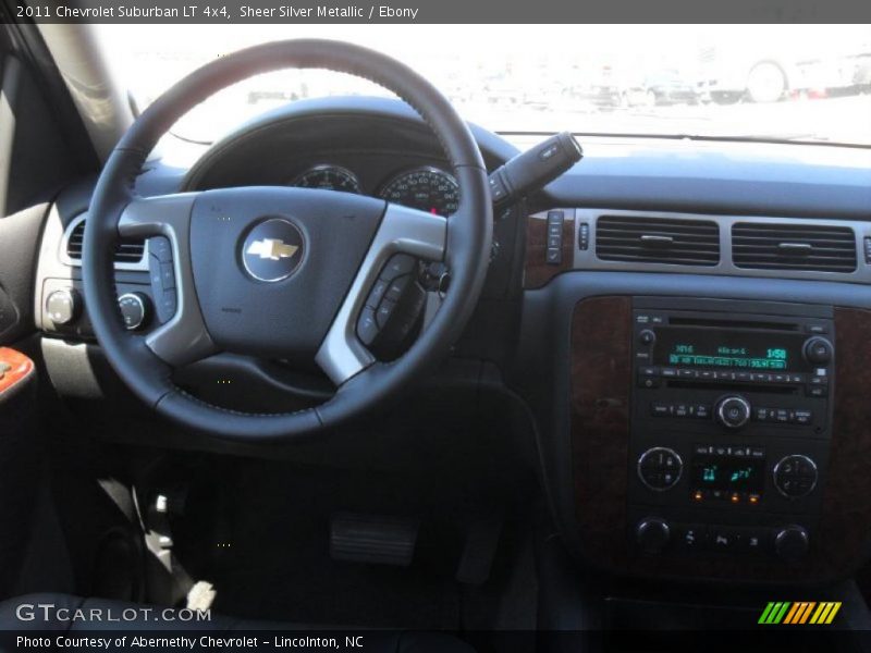 Sheer Silver Metallic / Ebony 2011 Chevrolet Suburban LT 4x4