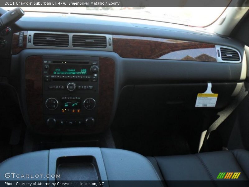 Sheer Silver Metallic / Ebony 2011 Chevrolet Suburban LT 4x4