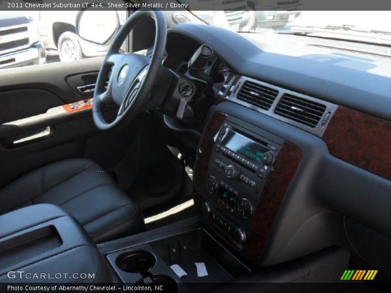Sheer Silver Metallic / Ebony 2011 Chevrolet Suburban LT 4x4