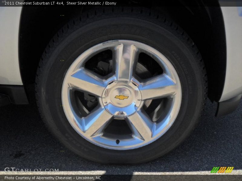 Sheer Silver Metallic / Ebony 2011 Chevrolet Suburban LT 4x4