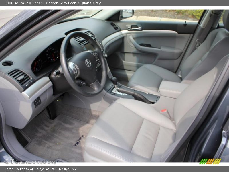 Carbon Gray Pearl / Quartz Gray 2008 Acura TSX Sedan