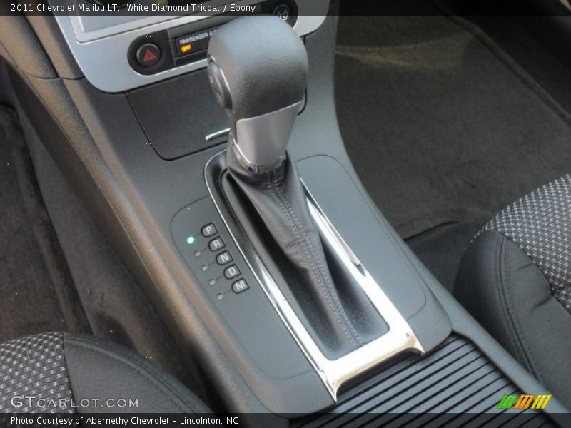 White Diamond Tricoat / Ebony 2011 Chevrolet Malibu LT