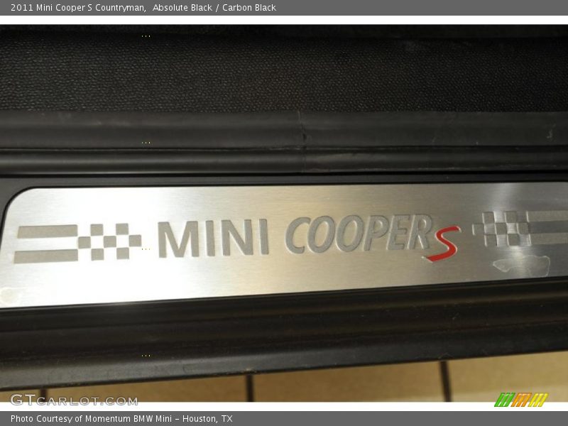 Absolute Black / Carbon Black 2011 Mini Cooper S Countryman