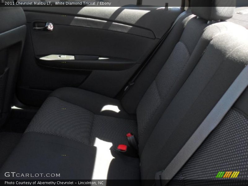 White Diamond Tricoat / Ebony 2011 Chevrolet Malibu LT