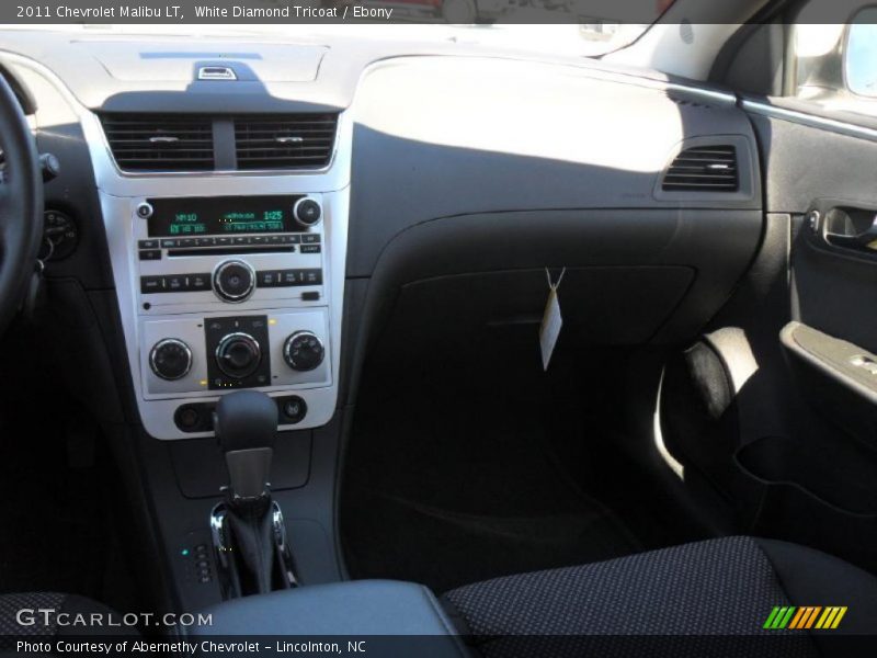 White Diamond Tricoat / Ebony 2011 Chevrolet Malibu LT
