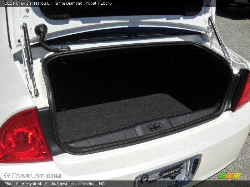 White Diamond Tricoat / Ebony 2011 Chevrolet Malibu LT