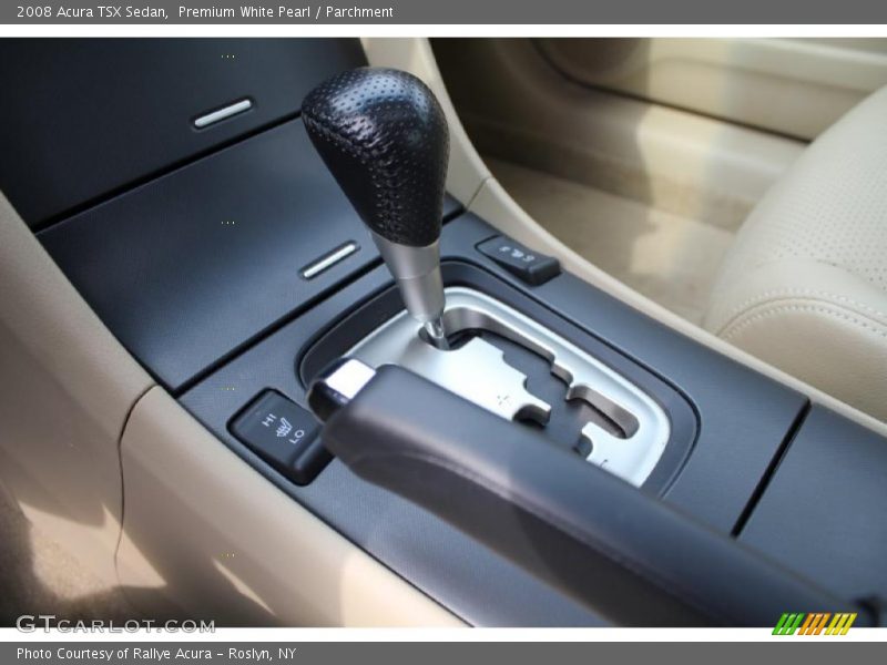 Premium White Pearl / Parchment 2008 Acura TSX Sedan
