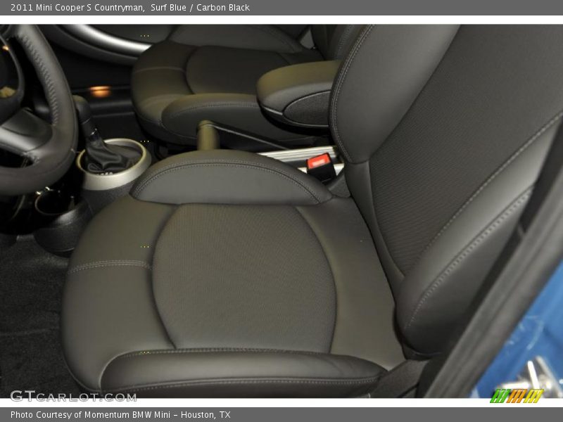  2011 Cooper S Countryman Carbon Black Interior