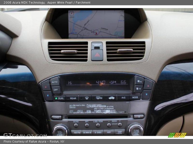 Aspen White Pearl / Parchment 2008 Acura MDX Technology