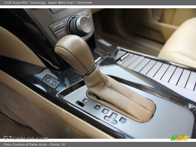 Aspen White Pearl / Parchment 2008 Acura MDX Technology