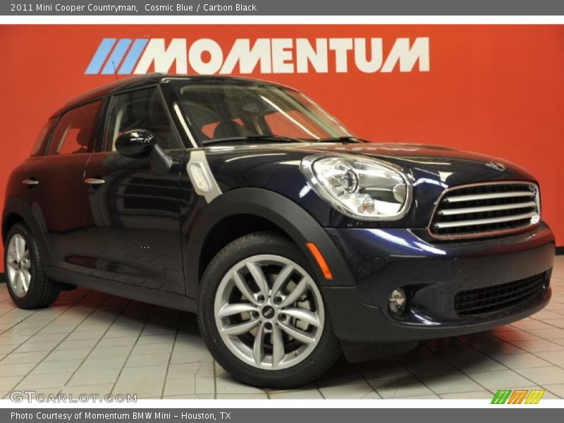 Cosmic Blue / Carbon Black 2011 Mini Cooper Countryman