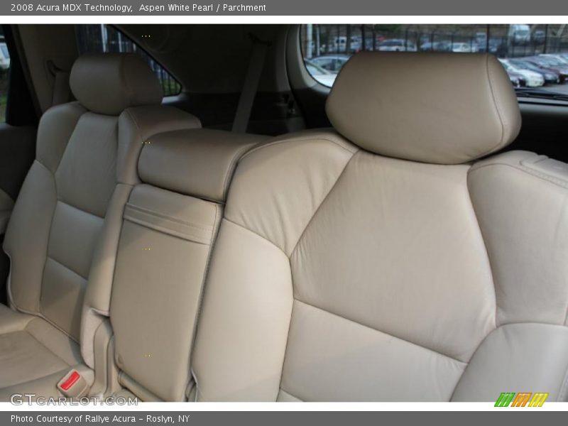 Aspen White Pearl / Parchment 2008 Acura MDX Technology