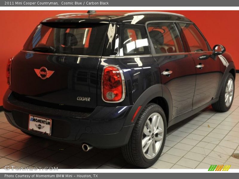 Cosmic Blue / Carbon Black 2011 Mini Cooper Countryman