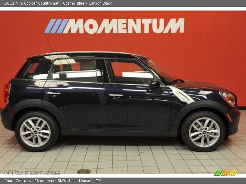 Cosmic Blue / Carbon Black 2011 Mini Cooper Countryman