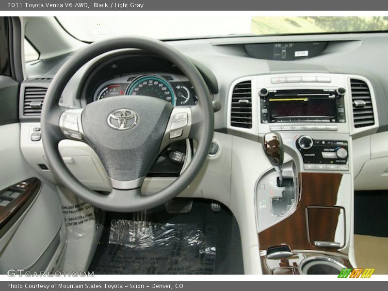 Black / Light Gray 2011 Toyota Venza V6 AWD