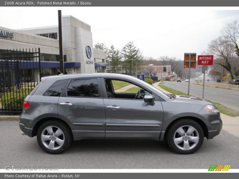Polished Metal Metallic / Ebony 2008 Acura RDX