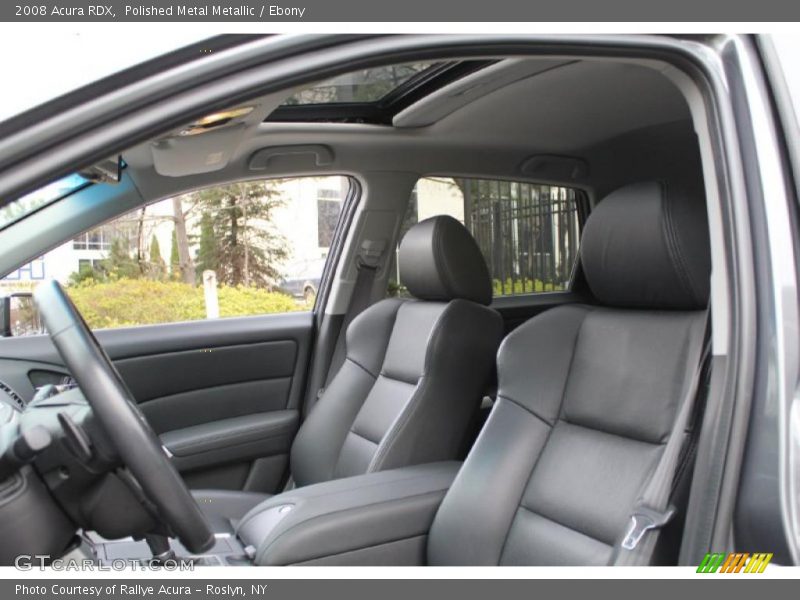 Polished Metal Metallic / Ebony 2008 Acura RDX