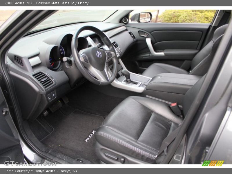 Polished Metal Metallic / Ebony 2008 Acura RDX
