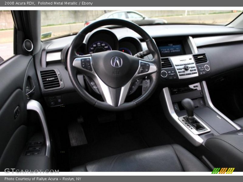 Polished Metal Metallic / Ebony 2008 Acura RDX