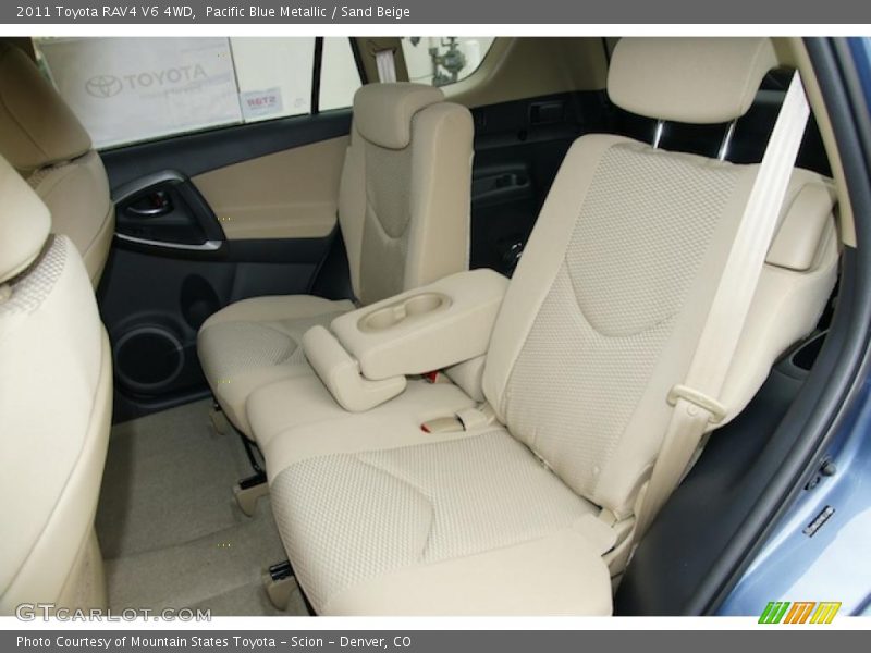 Pacific Blue Metallic / Sand Beige 2011 Toyota RAV4 V6 4WD