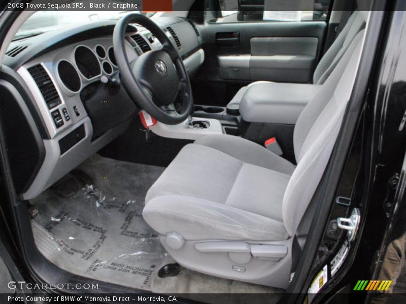  2008 Sequoia SR5 Graphite Interior