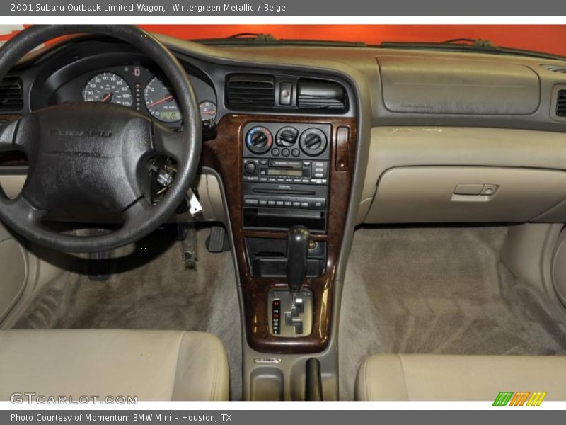 Wintergreen Metallic / Beige 2001 Subaru Outback Limited Wagon