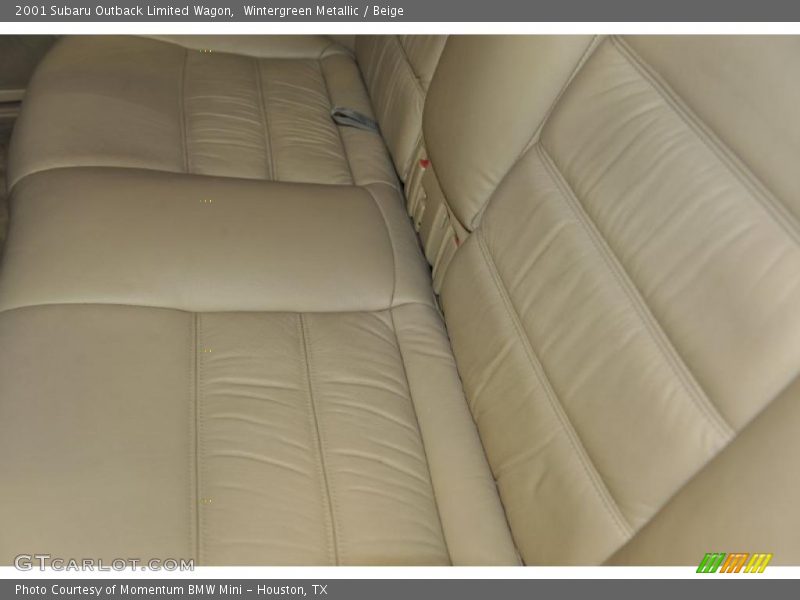 Wintergreen Metallic / Beige 2001 Subaru Outback Limited Wagon