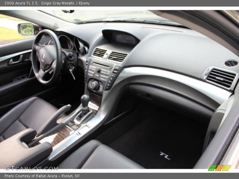 Grigio Gray Metallic / Ebony 2009 Acura TL 3.5