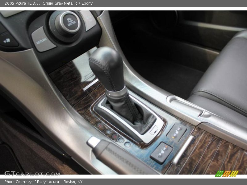 Grigio Gray Metallic / Ebony 2009 Acura TL 3.5