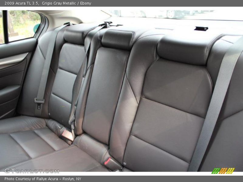 Grigio Gray Metallic / Ebony 2009 Acura TL 3.5
