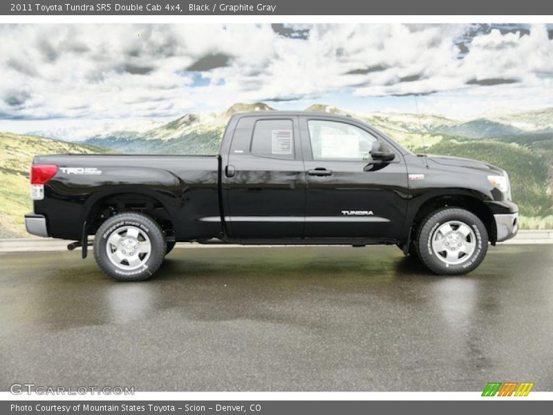 Black / Graphite Gray 2011 Toyota Tundra SR5 Double Cab 4x4