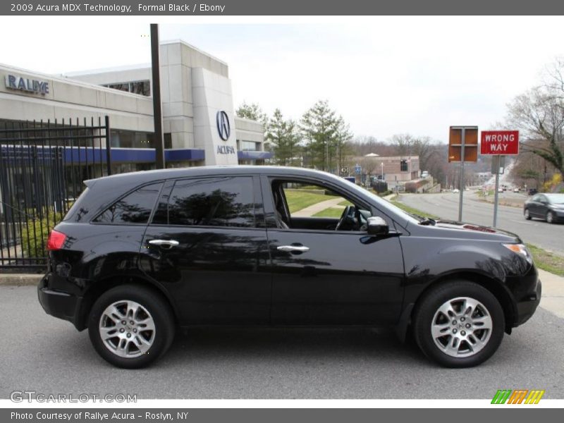 Formal Black / Ebony 2009 Acura MDX Technology
