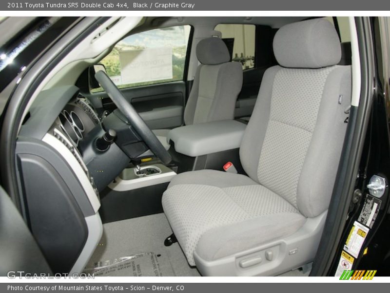 Black / Graphite Gray 2011 Toyota Tundra SR5 Double Cab 4x4
