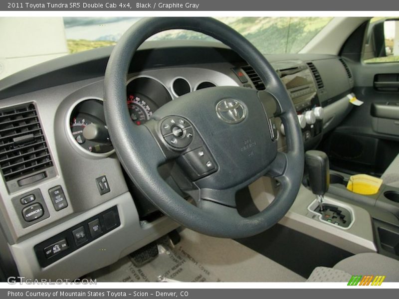 Black / Graphite Gray 2011 Toyota Tundra SR5 Double Cab 4x4