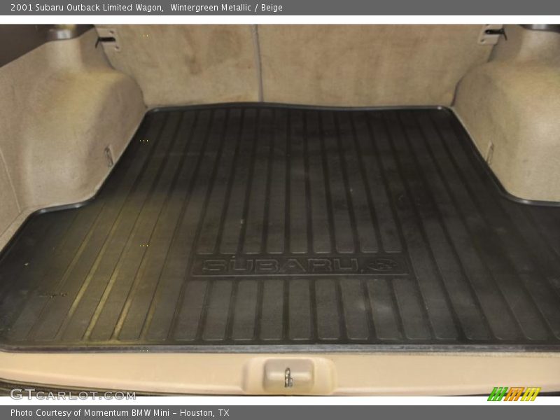 Wintergreen Metallic / Beige 2001 Subaru Outback Limited Wagon