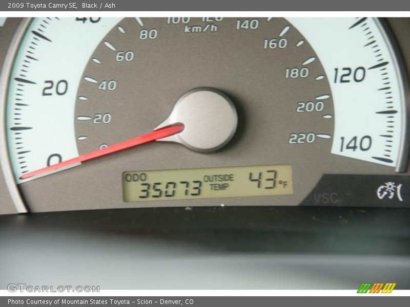 Black / Ash 2009 Toyota Camry SE