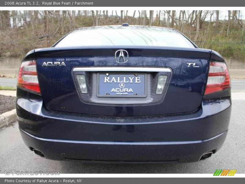 Royal Blue Pearl / Parchment 2008 Acura TL 3.2